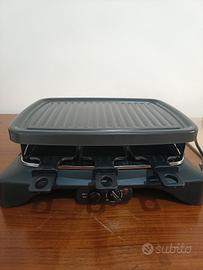 Griglia/piastra raclette elettrica 