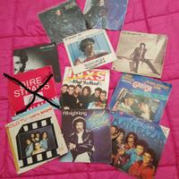 11 dischi /45 giri da collezione anni 70/80/90