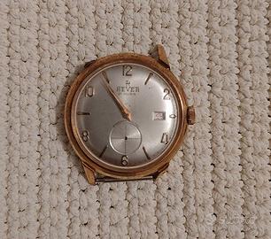 Orologio meccanico da polso Hever anni '60