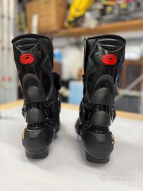 stivali Sidi in pelle nera n.42