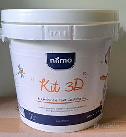 Niimo Kit 3D Hands Feet Calco Mani coppia  
