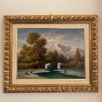 Coppia quadri dipinti a mano