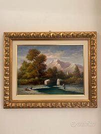 Coppia quadri dipinti a mano