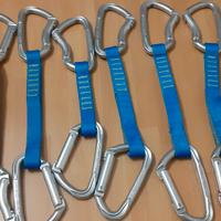 Set ganci e fettucce arrampicata sportiva