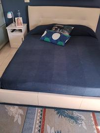 letto matrimoniale similpelle 