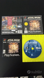 Star Wars la minaccia fantasma PS1 play station 1