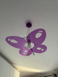 Lampadario farfalla
