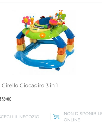 Girello Gioca giro 3 in 1 Brevi