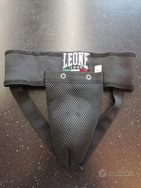 Casco +paratibie +conchiglia Leone  junior