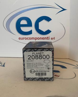 208800 PASTIGLIE FRENO POSTERIORI ALFA