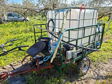 Carrello motozappa 