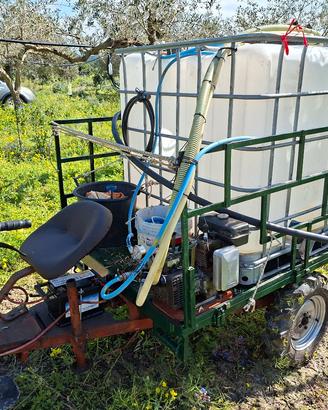 Carrello motozappa 