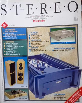 Rivista HI-FI STEREO n 85 del 1997