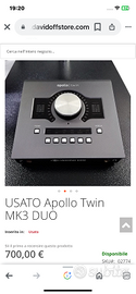 Scheda audio Apollo Twin Duo