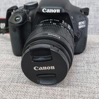 REFLEX CANON  EOS 600D + 2 OBIETTIVI