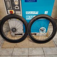 ruote carbonio disc  roval clx 64