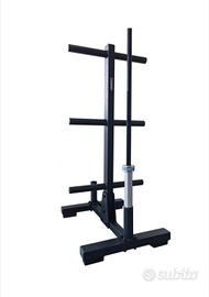 porta dischi 20mm e porta bilanciere olimpionico