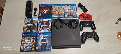 Ps4 1TB con controller, Giochi e base di ricarica