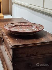 Piatto decorativo dipinto a mano cm. 48 ceramica