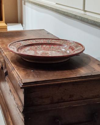 Piatto decorativo dipinto a mano cm. 48 ceramica