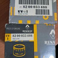 Coppia filtri olio Renault Clio/Kangoo 1.4