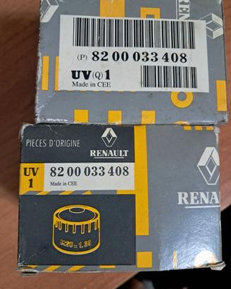 Coppia filtri olio Renault Clio/Kangoo 1.4