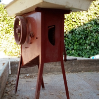 Sgranatoio con cardano - attrezzo vintage
