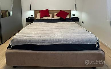 Letto matrimoniale artigianale