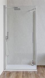 Box doccia 70x100 cm battente 100 cm con vetro tem