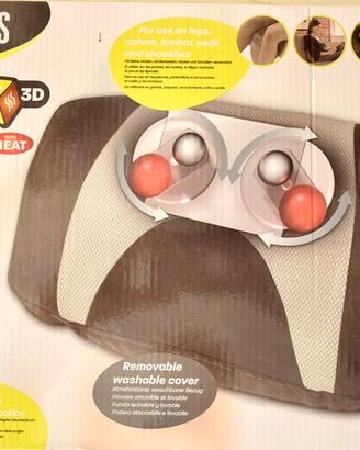 Cuscino Shiatsu termico massaggiante