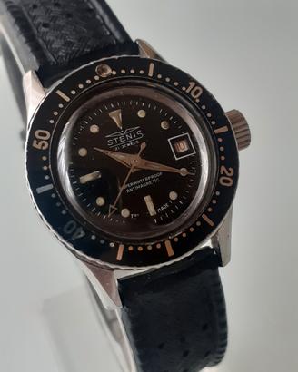 Orologio mini sub diver Stenis automatic anni 70