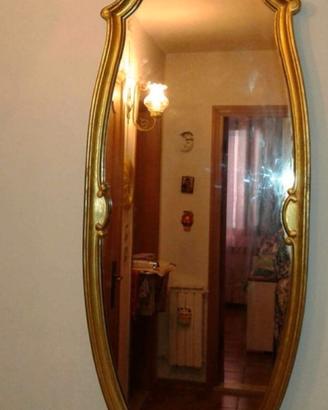 specchio antico dorato
