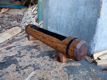 Fioriera in legno