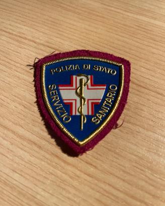 PATCH SERVIZIO SANITARIO POLIZIA