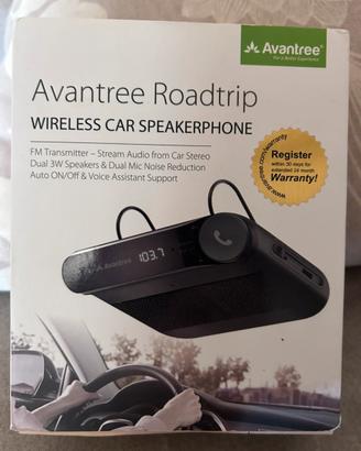 Avantree Roadtrip Vivavoce Auto Bluetooth Wireless