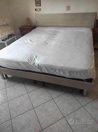 Struttura letto+rete matrimoniale