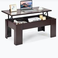 tavolino da soggiorno con vano portaoggetti