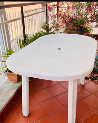 Tavolo ovale da giardino/ terrazzo