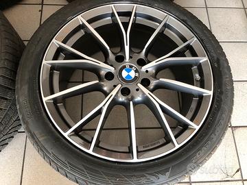 Cerchi in lega 19 per bmw x3 x4 con termiche