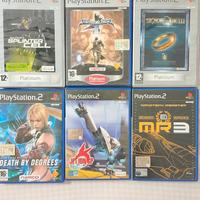 giochi ps2 + joystick ps2