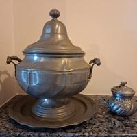 Vasi in ferro battuto con coperchio