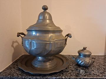 Vasi in ferro battuto con coperchio