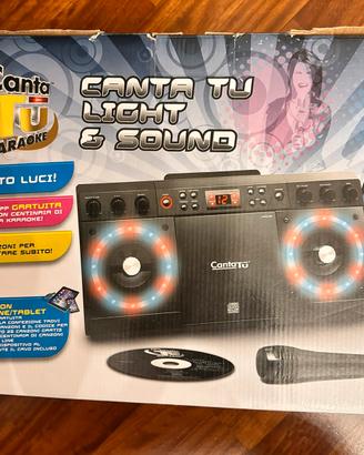 Cantatu Karaoke Light & Sound  - Giochi Preziosi