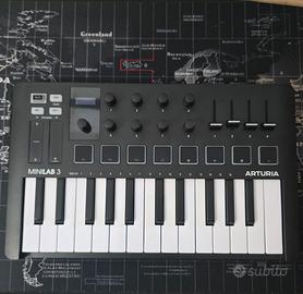 Arturia Minilab 3 tastiera midi synth e pad drum