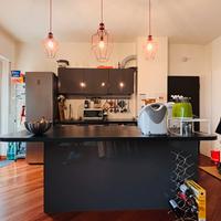 Cucina lineare 3 moduli + isola