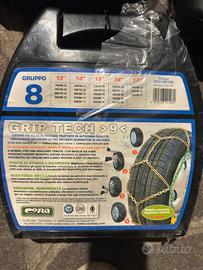 Catene da neve di diverso tipo