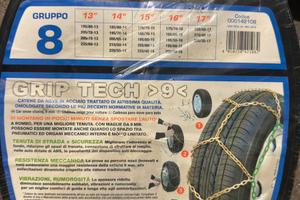 Catene da neve di diverso tipo