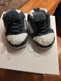 pantofole da uomo nuove mai usate, imbottite 