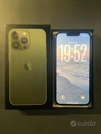 iPhone 13 pro verde alpino -256gb