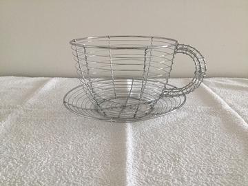 Portafrutta in acciaio